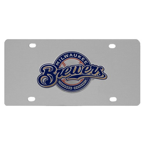 Milwaukee Brewers MLB "License/Logo Plate"
