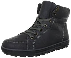 Rieker Z8732-46, Damen Boots, Grau (smoke/anthrazit/anthrazit 46), EU 40