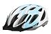This Raleigh helmet has many excellent features, with 23 oversized vents to force cool air in and warm air out and detox fitting system that ensures perfect custom sizing for every rider.�A modern aerodynamic design is enhanced with a detachable visor, stylish graphics, matching grey straps and foam.