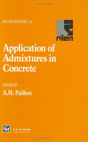 Application of Admixtures in Concrete