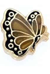 April Butterfly Enamel Birthmonth Charm for Floating Lockets