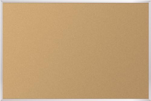 BestRite 4 x 6 Feet Valu-Tak Tackboard Aluminum Trim (301AG)