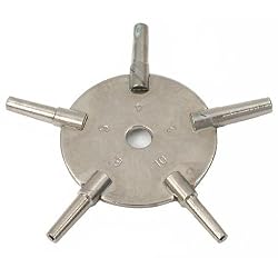 5 Sided Watch Key Mainspring Winder Clockmakers Winding