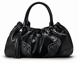 JETTE AIRWAVES 03/01/03341-900, Damen Umh&auml;ngetasche, schwarz, (black 900), 43x25x15