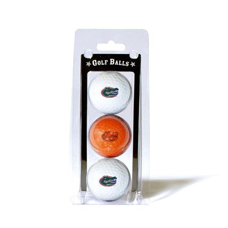 Florida Gators Uf Ncaa Team Logo 3 Golf Ball Pack