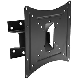Vivomounts LCD LED Plasma Screen Wall Mount Bracket for 15" to 37" screen sizes and 90 degree up / down tilt and 90 degree left / right swivel Vesa 50x50mm / 75x75mm / 100x100mm / 200x200mm