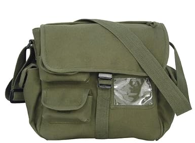 Urban Explorer Canvas Military Shoulder Bag