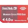 Sanddisk Memory Stick 4 GB for PlayStation Portable
