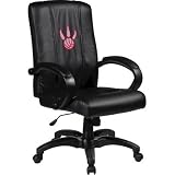 Home Office Chair with NBA Logo Panel Team: Toronto Raptors Secondary