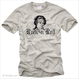 Vintage Musik T-Shirt für Herren Shirt Farbe grau Logo schwarz LUDWIG VAN BEETHOVEN ROCK´N ROLL Größe L