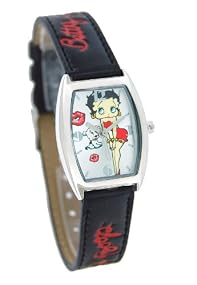 Betty Boop Womens Leather Strap Watch #BB-W339A
