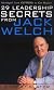 29 Leadership Secrets From Jack Welch
