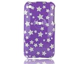Talon Phone Shell for Apple iPhone 3G/3GS - Purple with Stars