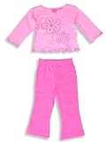 Jeanie Bleu - Girls Long Sleeved Pant Set, Pink