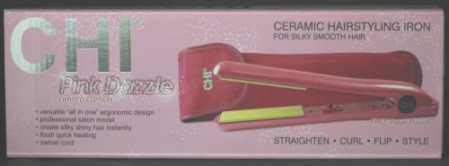 Chi Pink Dazzle Limited Edition Ceramic Hairstyling Iron 1