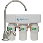Aquasana AQ-5300.55  3-Stage Under Counter Water Filter System with Brushed Nickel Faucet