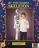 48" Inflatable Skeletons Halloween Decorations Halloween Props