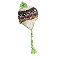 FU-R Headwear - Mahaboudha, Hand Knit, Wool Blend, Fleece Lined Earflap Hat