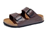 Sale Birkenstock Iceland Brown Pebble Grain Birko-Flor