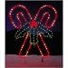 Lighted Holiday Display 6007 Crossed Candy Canes
