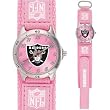 NFL Kids' FF1-OAK Future Star Series Oakland Raiders Pink Watch