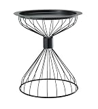 Bistro Accent Table (Black) (22.5H x 20W x 20D)