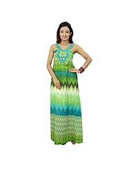 Summer Zig Zag Sleeveless Cotton  Dress