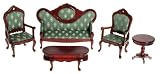 Victorian Living Room Set 5 Pc Mahogany 1 Scale
