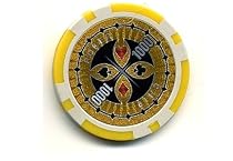50 Poker Chips Wert 1000 - 11 g - f&uuml;r Pokerkoffer