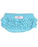 Ruffle Butts【ラッフルバッツ】　Ocean Blue Woven RuffleButt　(6カ月～12カ月) [RB0008-6-12m]