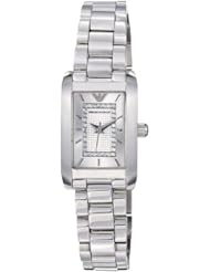 Emporio Armani Womens AR3170 Classic Stainless Steel Bracelet Watch