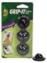 Duck Brand Grip-It Grabbers, Permanent Adhesive Holders, 3 Grabbers per Pack, Black (631819)