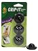Duck Brand Grip-It Grabbers, Permanent Adhesive Holders, 3 Grabbers per Pack, Black (631819)