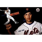 New York Mets (Carlos Beltran) Sports Poster Print - 24x36