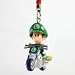 NINTENDO WII SUPER MARIO KART MINI 1.25" FIGURE CELL PHONE STRAP BABY LUIGI BIKE_s-1