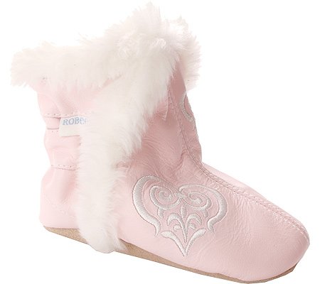 Childrens Toyshop  Sporting Goods : Robeez Infant Girls' Fashion Booties Hearts