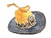 Denim Beaded Western Cowboy Hat Christmas Ornament
