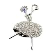 Ballet Girl Brooches & Pins (swarovski Crystal )