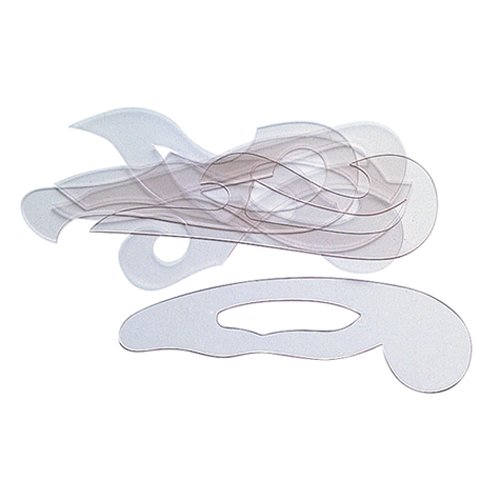 シンワ 雲型定規 6枚組