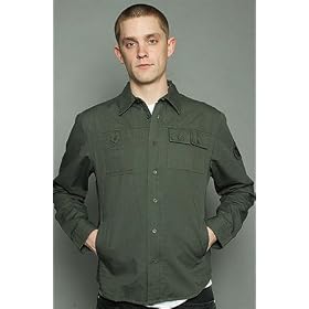 Riddim Driven Norie Jacket Button Down Shirt,Buttondown Shirts for Men by Riddim Driven