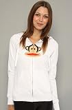 Paul Frank The Julius Hoody in White hood ,Sweatshirts for Women