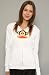 Paul Frank The Julius Hoody in White hood ,Sweatshirts for Women
