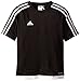 adidas Estro 15 Jersey (Little Big Kids), Black/White, X-Small