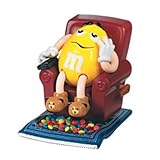 m&ms yellow m&m recliner candy dispenser (loose)