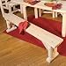 6' Log Dining Table Bench