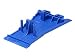 Traxxas 5831A Lower chassis low CG (blue)