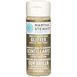 Martha Stewart 32176 2-Ounce Acrylic Glitter Paint, Florentine Gold