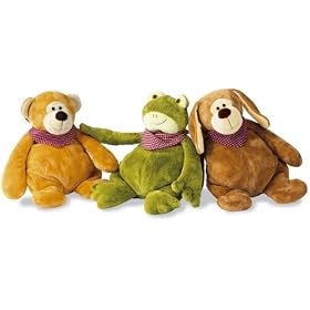 Nounours 16cm  Bear with Scarf