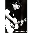 (24x36) John Mayer (Playing Guitar, B&W) Music Poster Print