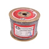 CWC 301060 1/4 Inch Poly Pro Black Rope 600 Feet Long